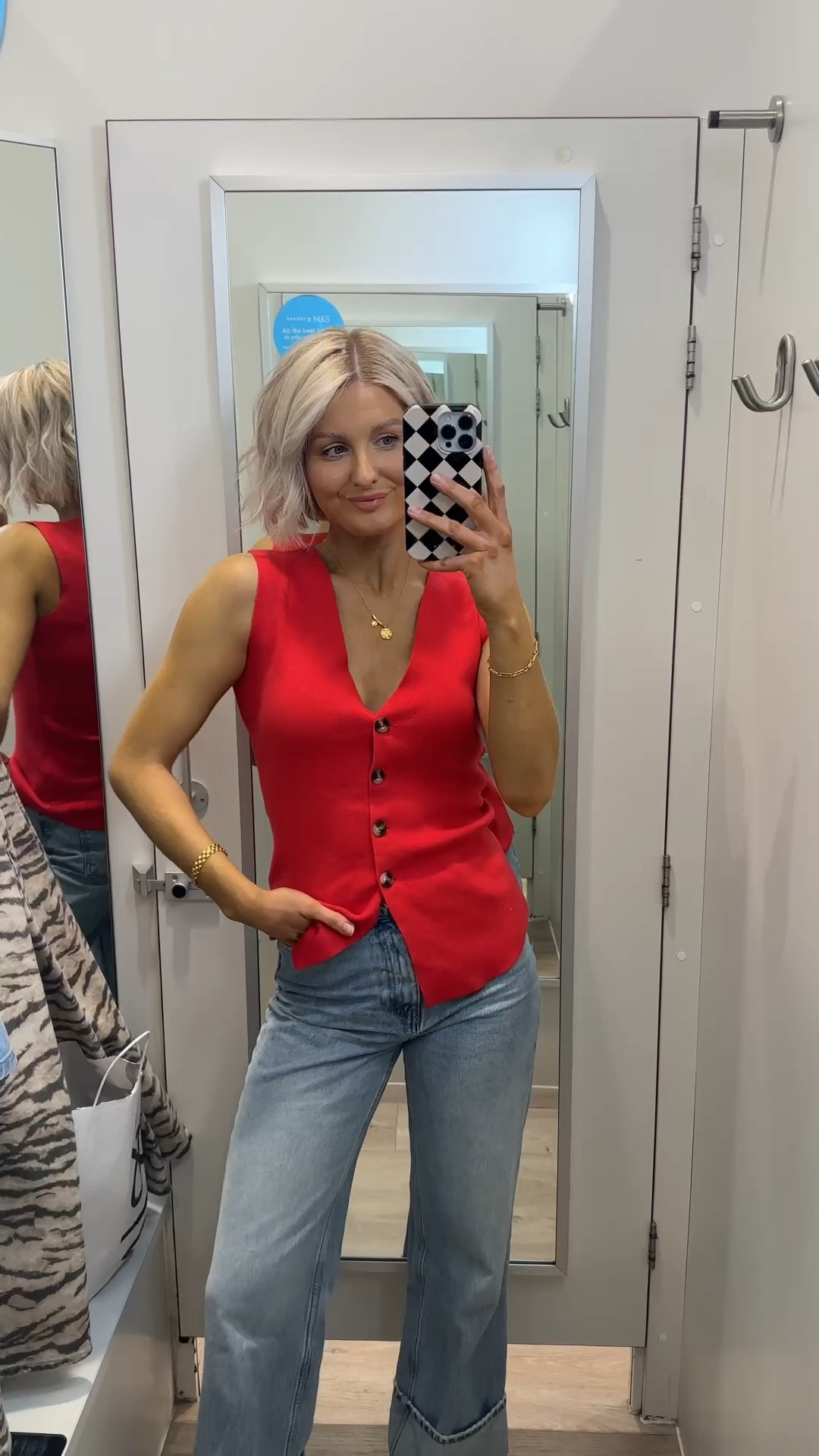 M&S new in spring jackets, jeans and tops in store vs on me try on ✨🌸

#LTKstyletip #LTKspring #LTKuk