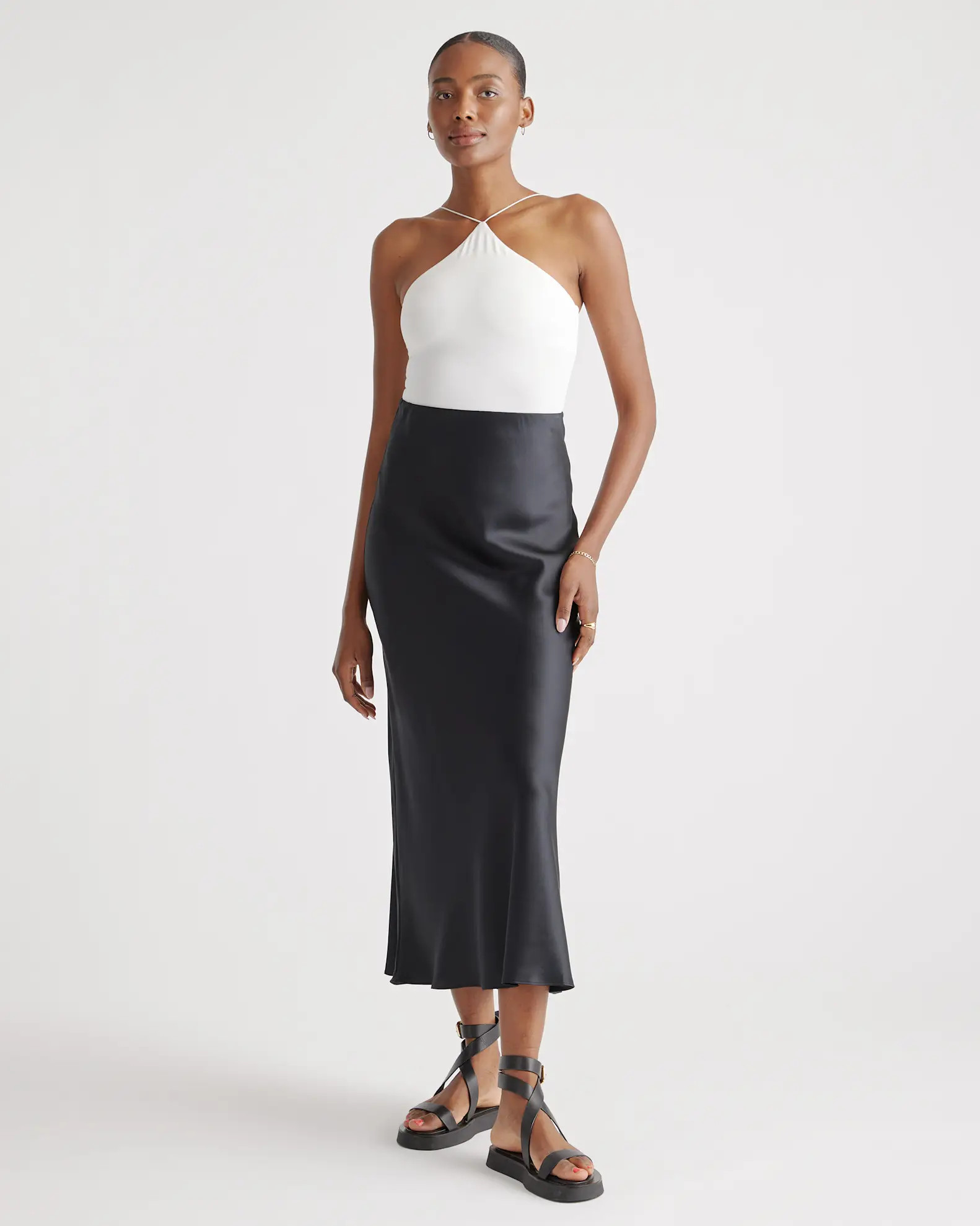 100% Washable Silk Maxi Skirt | Quince