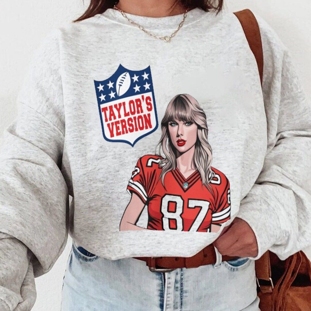 Funny Taylors Version Football Sweatshirt Go Taylors - Etsy | Etsy (US)