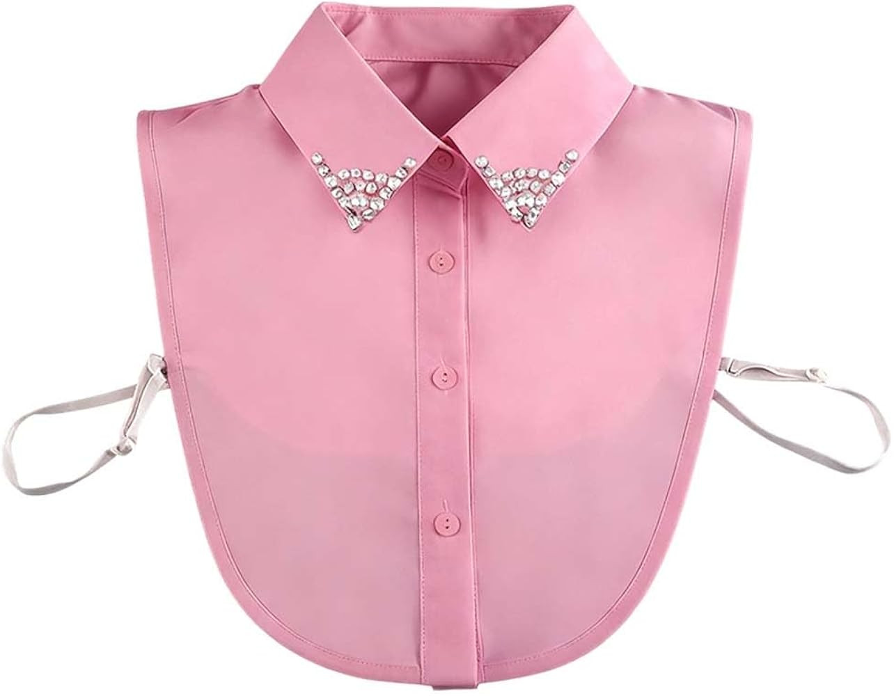 Yilia Fake Collar for Women Detachable Dickey Collar Blouse Half Shirts Front Faux Collar Accesso... | Amazon (US)