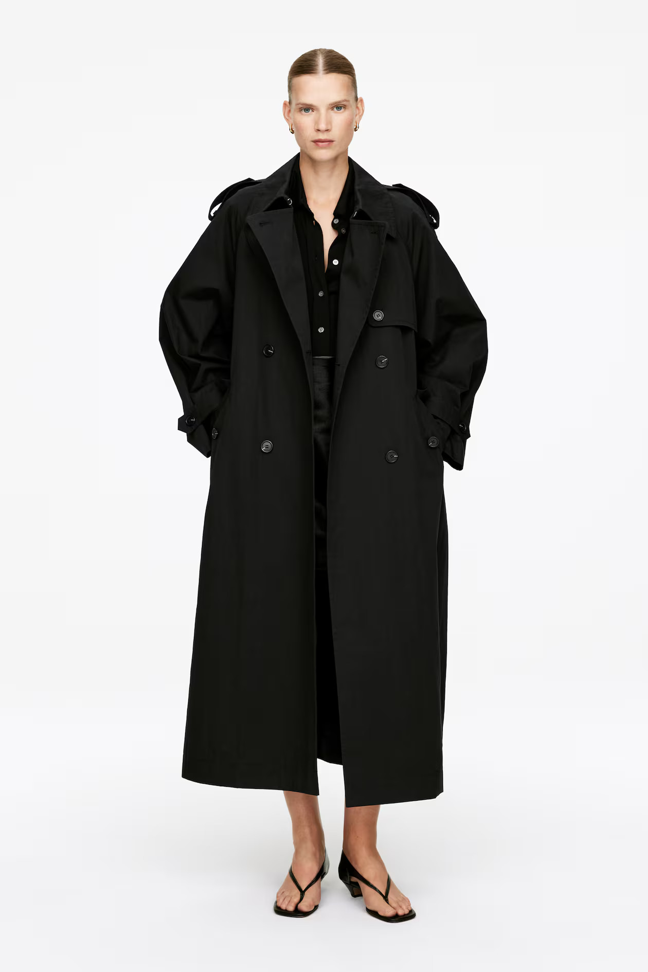 Oversized Trench Coat | H&M (UK, MY, IN, SG, PH, TW, HK)