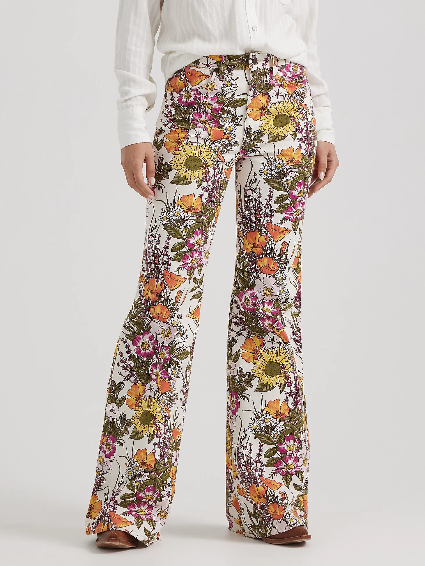 Womens Wanderer Floral Jean:Dreamer:29:32 | Wrangler