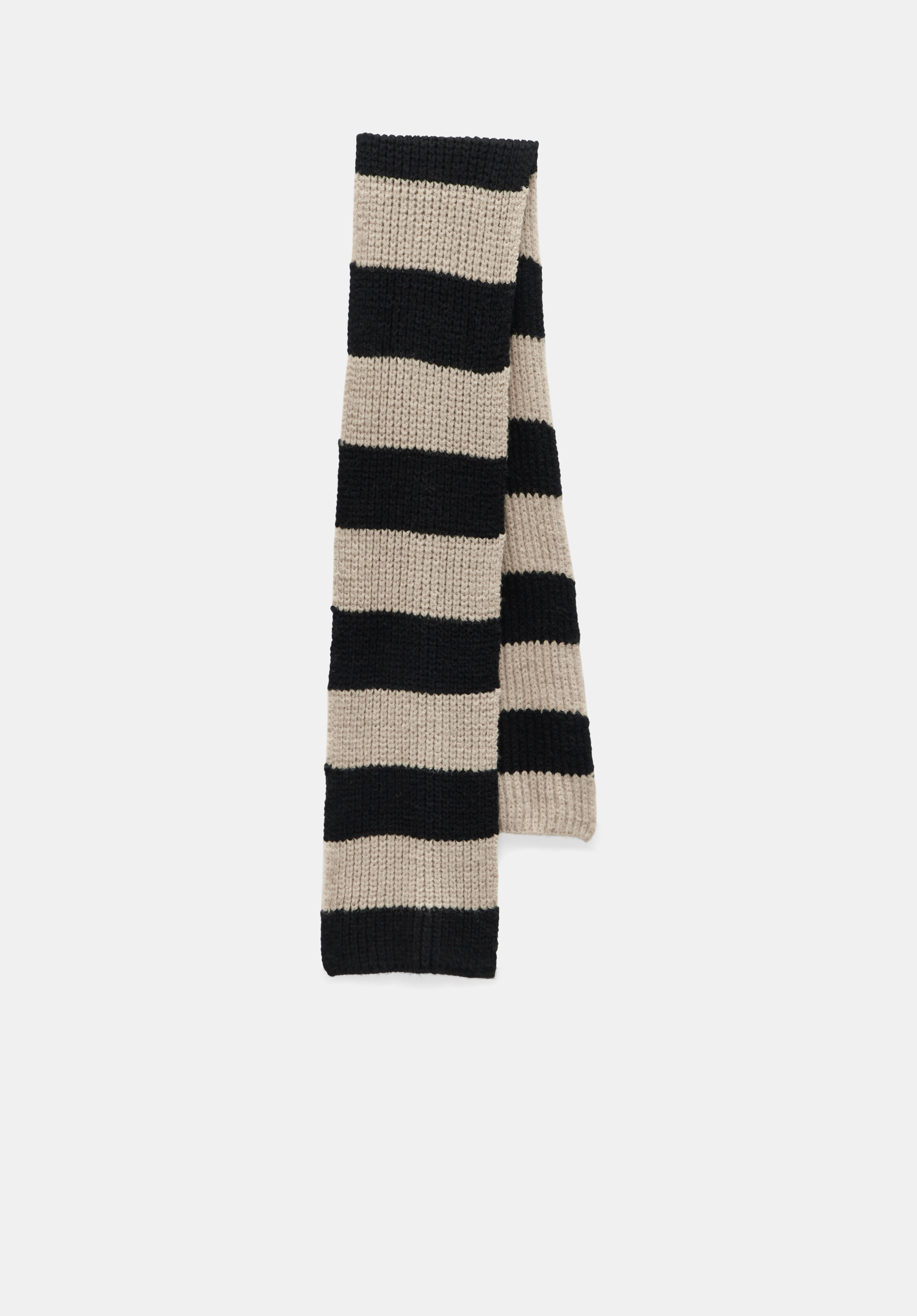 Morgan Knitted Stripe Scarf | Hush UK