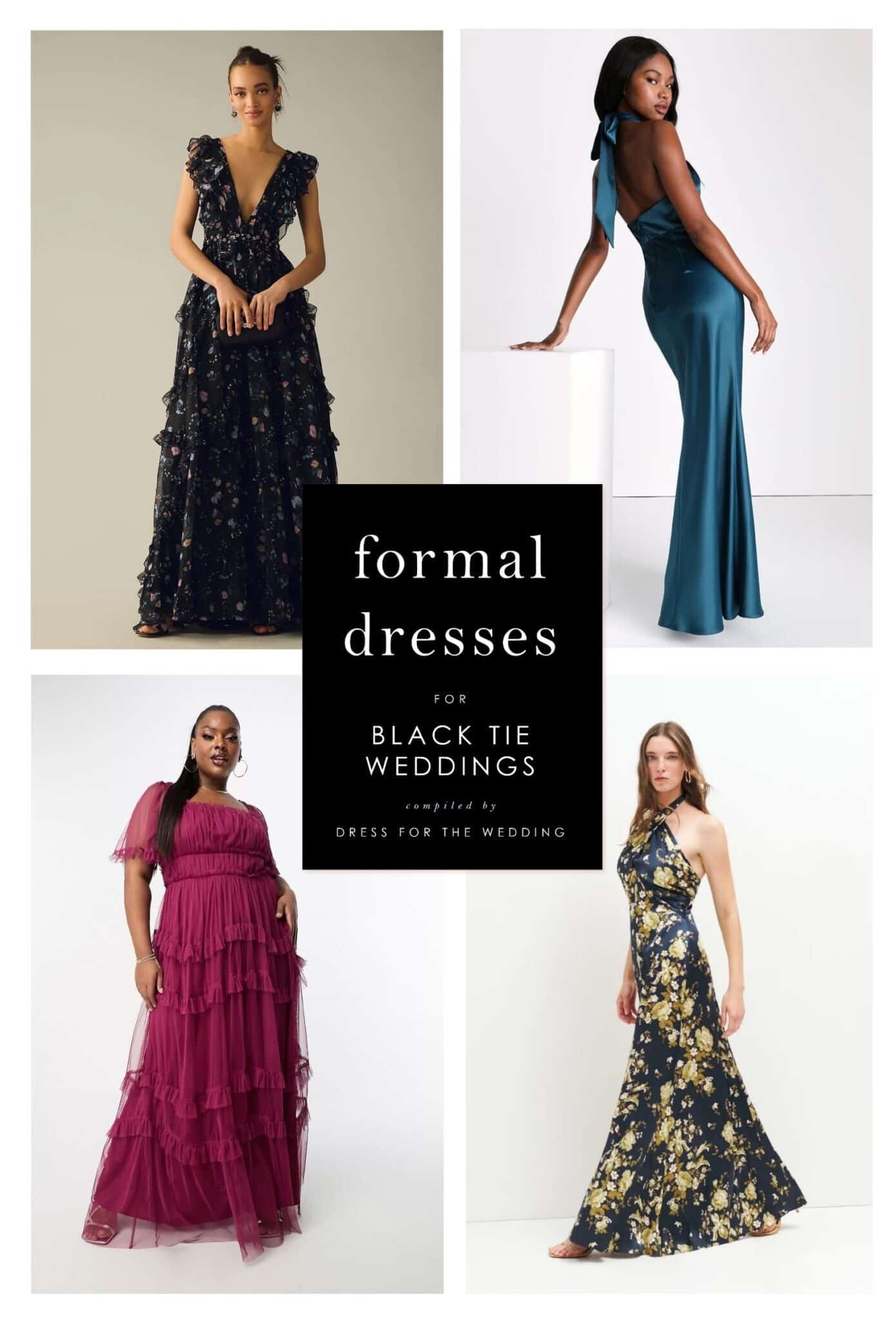 Formal dresses for weddings 
Black tie wedding attire 
Follow Dress for the Wedding for cute dresses, sale alerts, wedding style and decor! Visit us at dressforthewedding.com for more! 

#LTKootd #LTKgrwm #LTKWedding