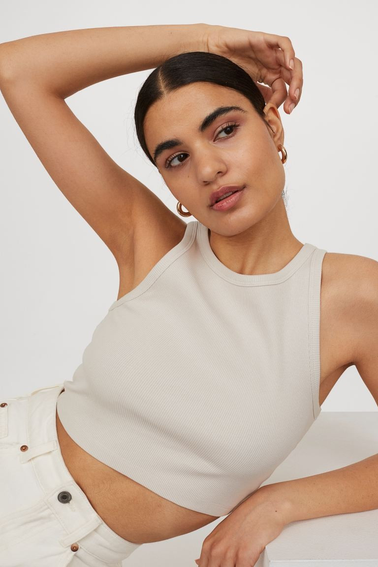 Ribbed Crop Top | H&M (US + CA)