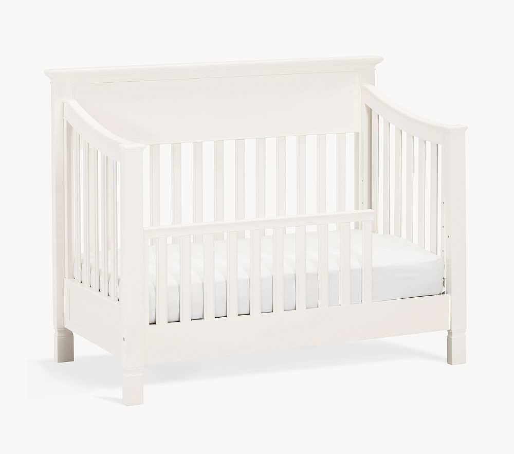 Larkin Toddler Bed Conversion Kit, Simply White, In-Home Delivery | Pottery Barn Kids