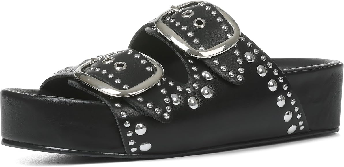 AMINUGAL Flat Sandals for Women Dressy Summer Raffia Platform Sandals Women Beach Platform Slides... | Amazon (US)