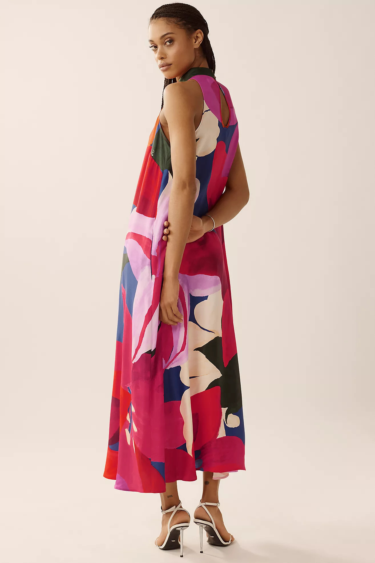 Farm Rio Halter Maxi Dress | Anthropologie (US)