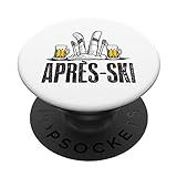 Funny Love Apres Ski - Great Snow Lovers Gift PopSockets Grip and Stand for Phones and Tablets | Amazon (US)