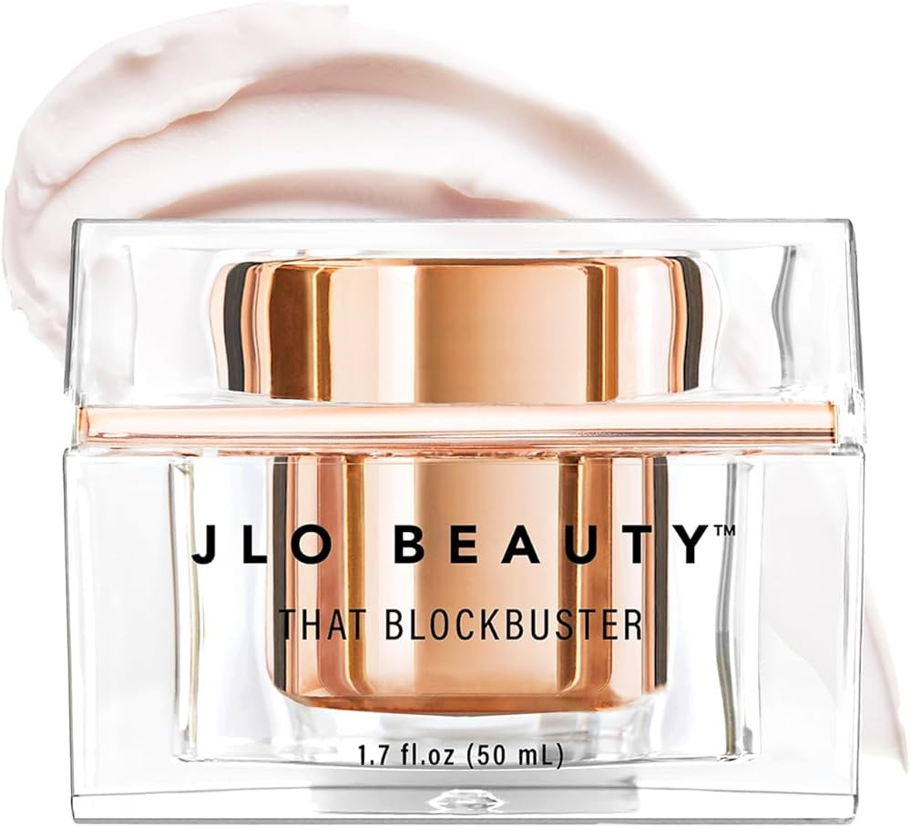 JLO BEAUTY Hydrating Face Moisturizer Cream, Hyaluronic Acid & Peptide Infused Skin Care, Moistur... | Amazon (US)