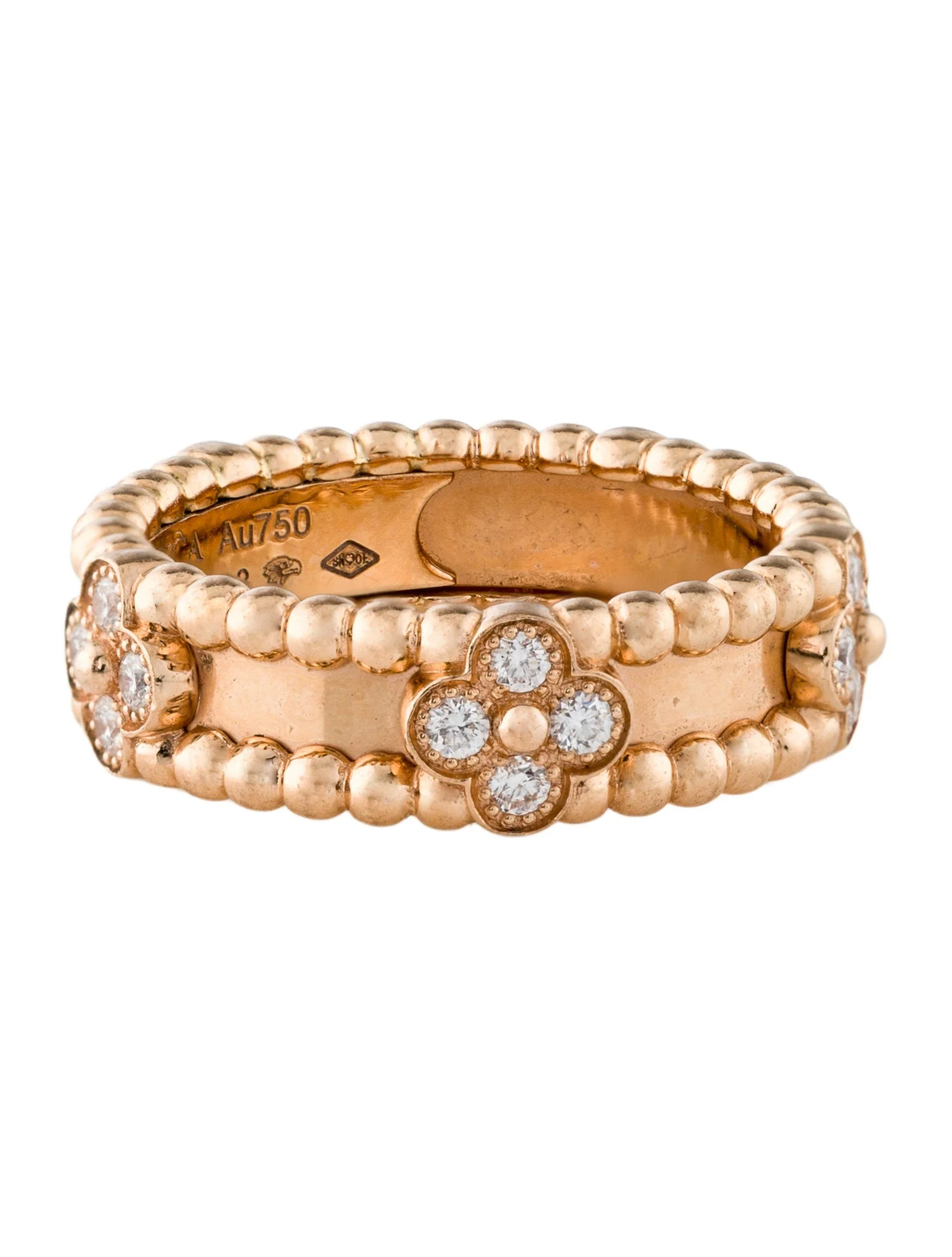 Perlée Sweet Clovers Ring | The RealReal