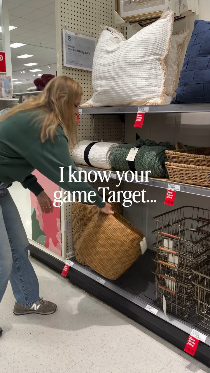 Well… it worked 😅

Forget about those red tags… I am a sucker for Hearth and Hand 🤍🤍🤍

Comment SUMMER for the CUTEST NEW SUMMER FINDS! 

#targetdeals #targetstyle #summertime #hearthandhandwithmagnolia #picnictime