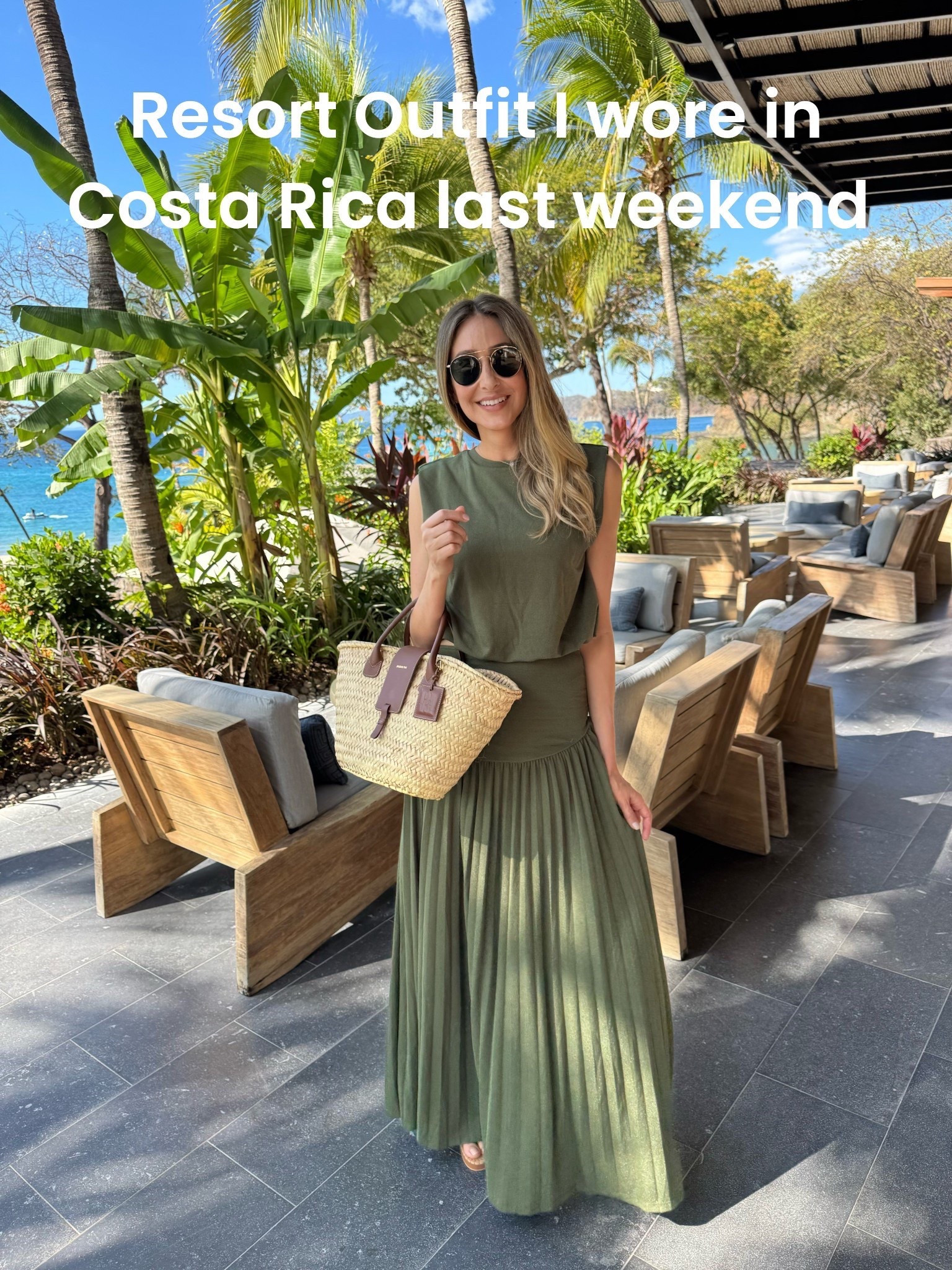 Resort wear I wore in Costa Rica last weekend!
Gorgeous and flattering set that I wore in my last vacation, perfect for so many occasions. Fits true to size and I’m wearing size small 
vacation outfits beach 
Resort wear 
Spring outfit 




#LTKootd #LTKU #LTKSeasonal