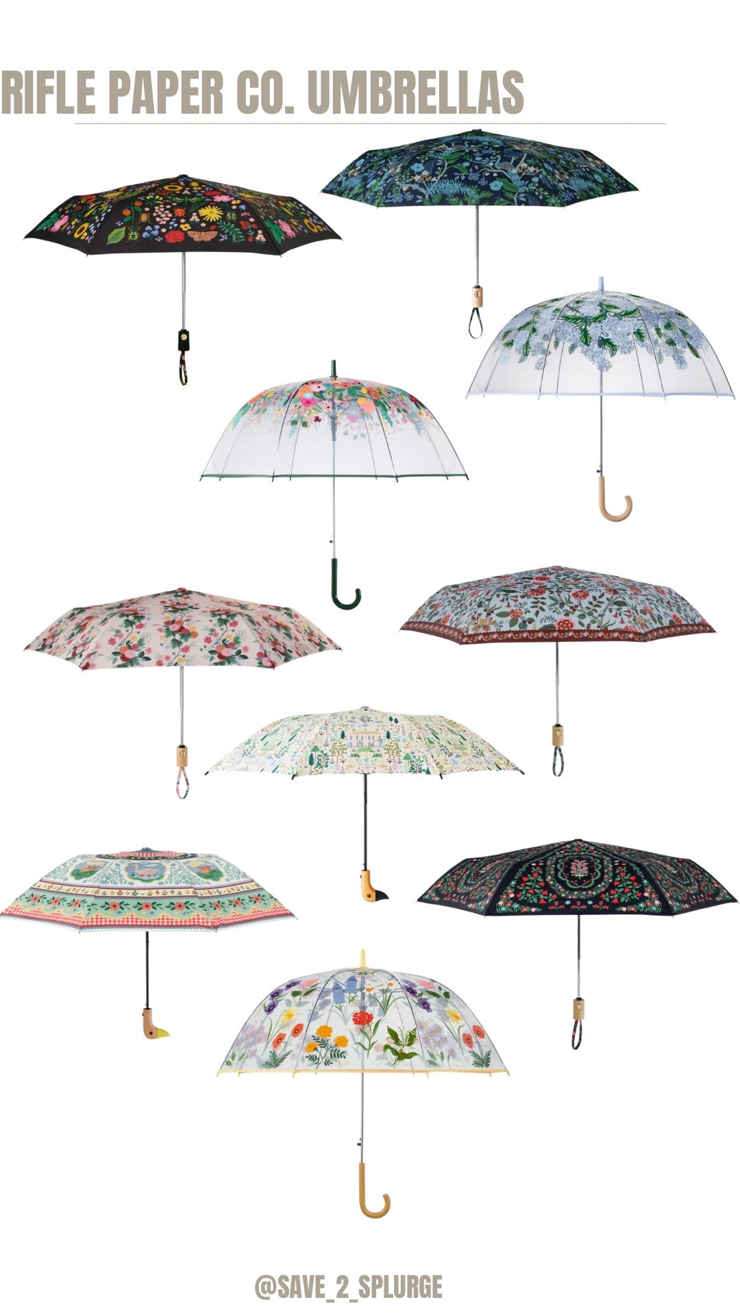 Make these rainy days just a little bit better with these Rifle Paper Co. ☔️ 🌧️🌂.

#LTKSeasonal #LTKU #LTKmomlife