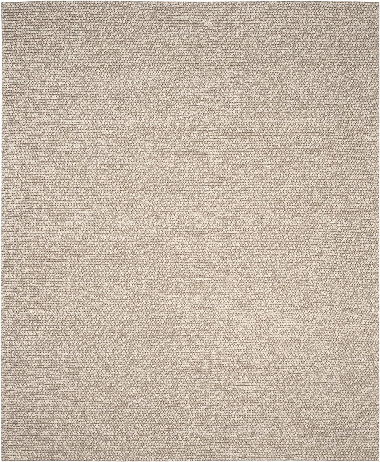 SAFAVIEH Natura Collection Area Rug - 9' x 12', Beige, Handmade Wool, Ideal for High Traffic Area... | Amazon (US)