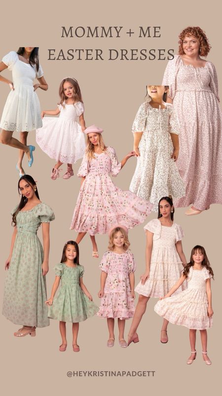 Ivy city co has the best matching dresses. Ruby and I got some for Easter. Here are more of my favorites 💐. Easter dress// spring outfits// 

#LTKwedding #LTKkids #LTKSeasonal