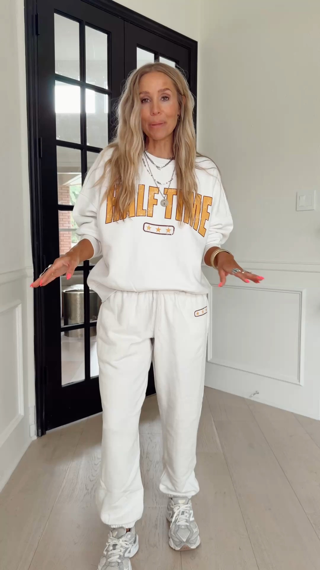 LOVING this set from Millie Bobby Brown! Would be perfect to wear to your kids’ games, sporting events, lounging, etc.

Wearing my tts (small) in both.

#LTKootd #LTKdayinmylife #LTKmomlife