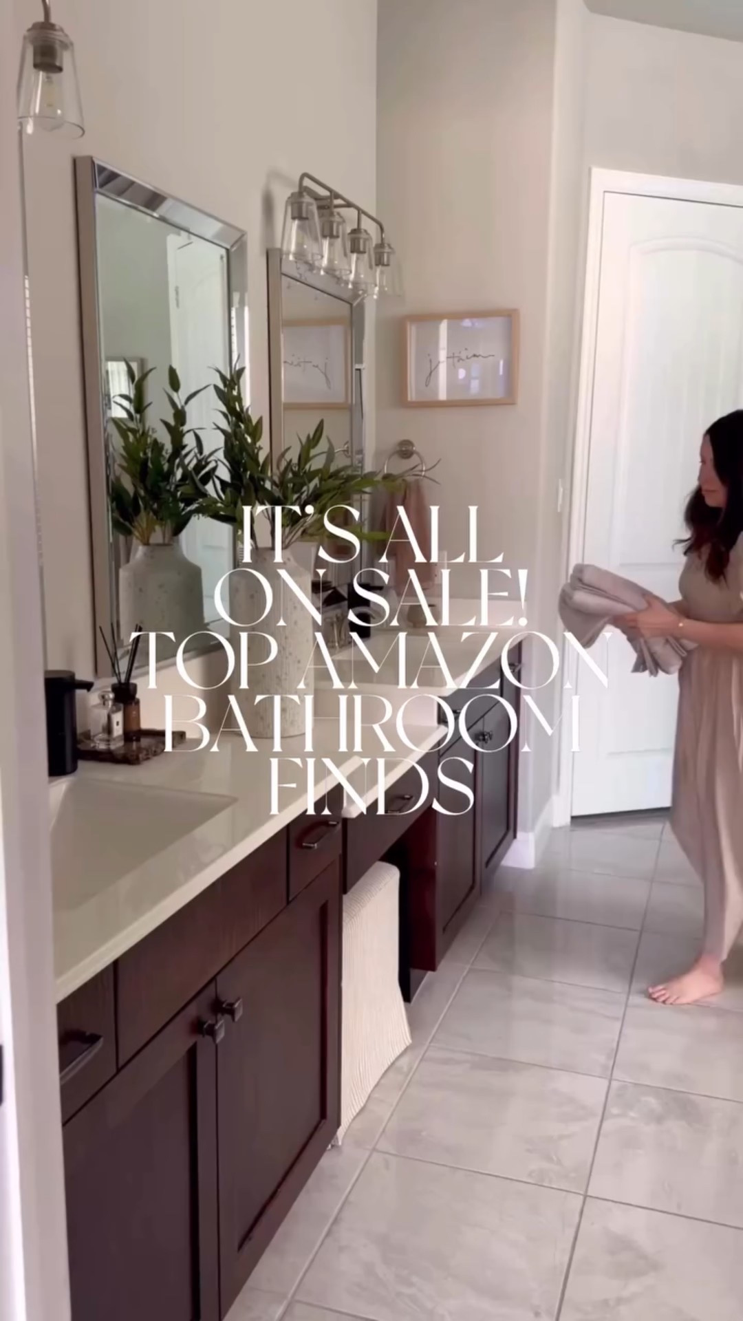 I’m counting down my favorite Amazon bathroom finds, every one of them is chic, functional, and on sale for Prime Day!

Here’s what made the list: • the softest towels I’ve ever owned • an Echo Show so I can watch shows while getting ready • a towel warmer that makes every shower feel like a spa • an automatic hand soap dispenser • renter-friendly matching shower bottles (no wall damage!) • a leather tissue box cover • an automatic sensor trash can • a non-slip bath mat I actually like the look of • a marble tray for all the little things • vintage-style jars for Q-tips + cotton rounds • a toilet paper holder with a shelf • and an extra-long linen shower curtain that looks way more expensive than it is

All linked + on sale today! 

#AmazonPrimeDay #BathroomFavorites #ChicAndFunctional #AmazonHome #PrimeDayFinds #BathroomInspo #SmartHomeStyle #HomeUpgrades #NeutralDecor #AmazonMustHaves

#LTKHome #LTKSaleAlert