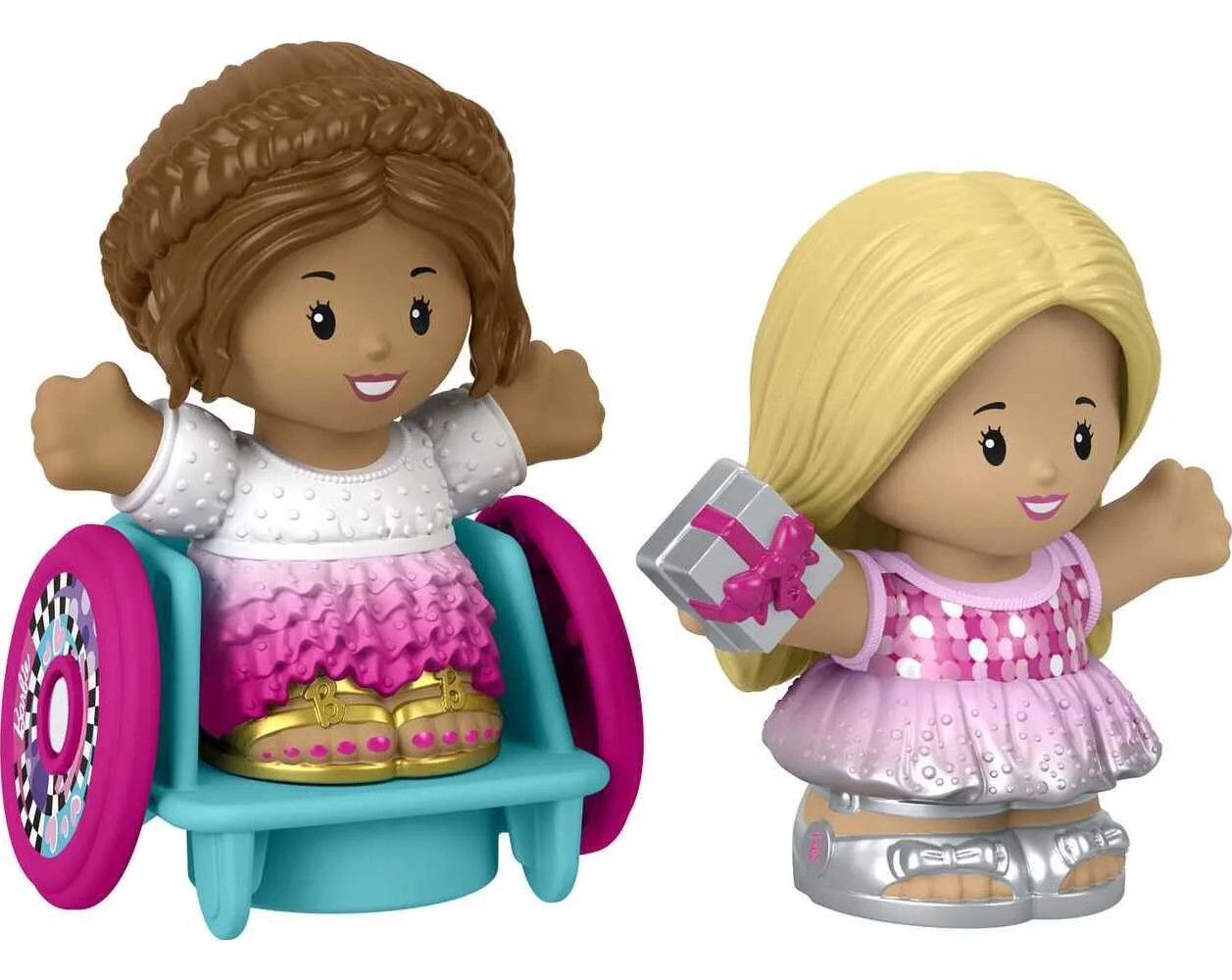 Fisher-Price Little People Barbie Party Figure Pack, 2 Characters for Toddlers | Walmart (US)