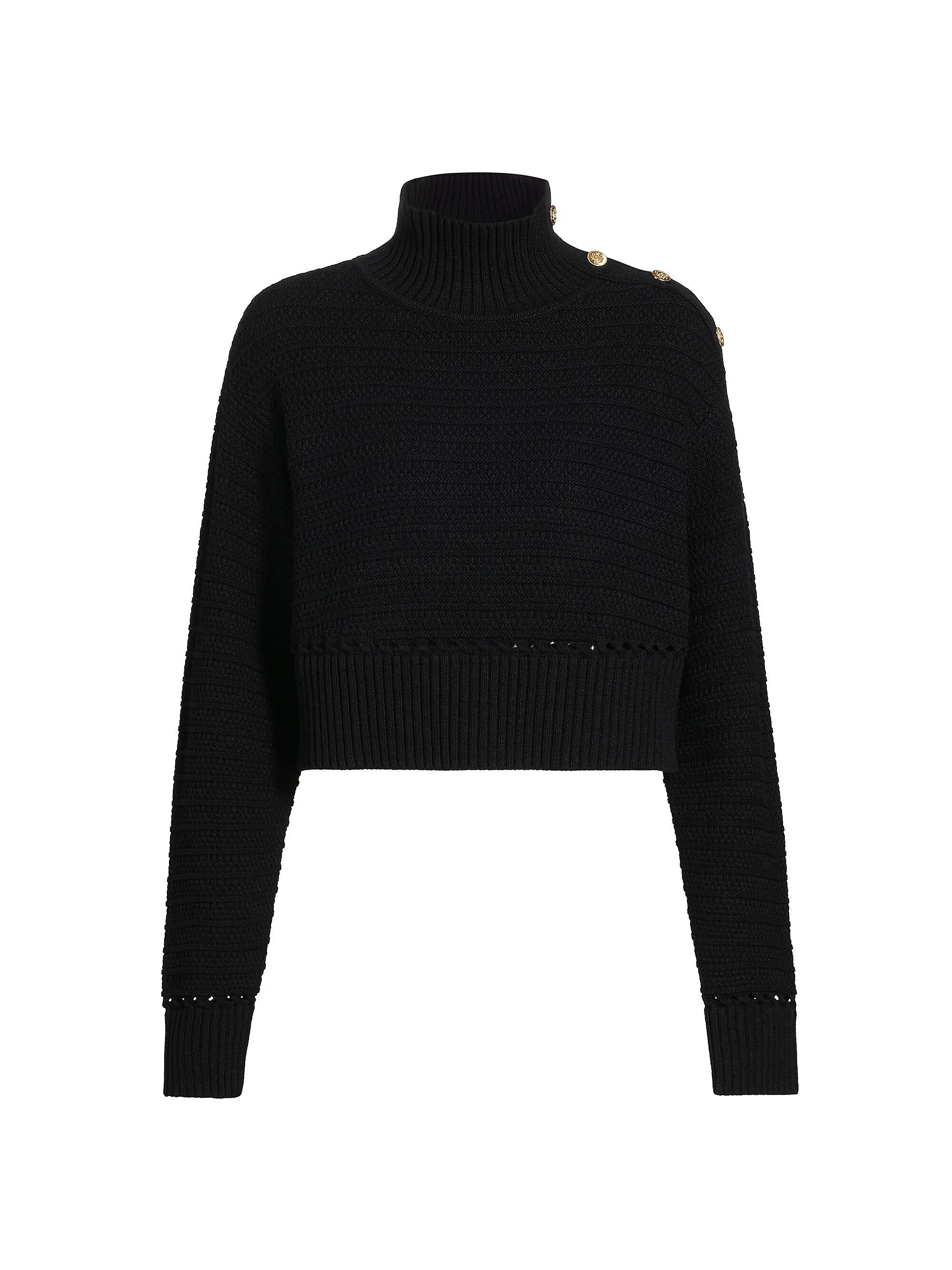 Ginny Cotton Knit Long-Sleeve Sweater | Saks Fifth Avenue