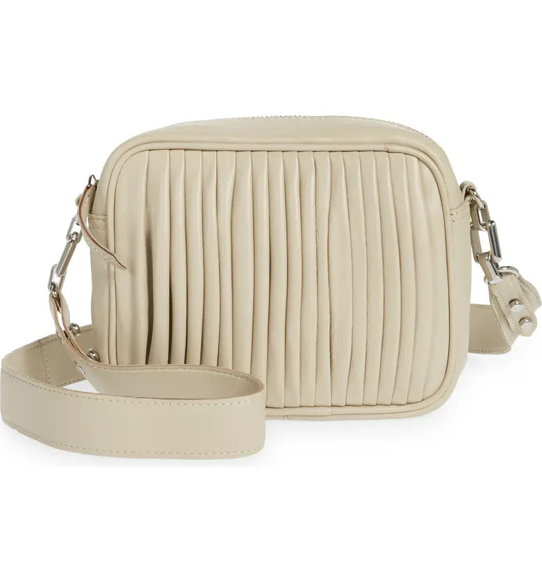 Topshop Pliss Leather Crossbody Bag | Nordstrom | Nordstrom