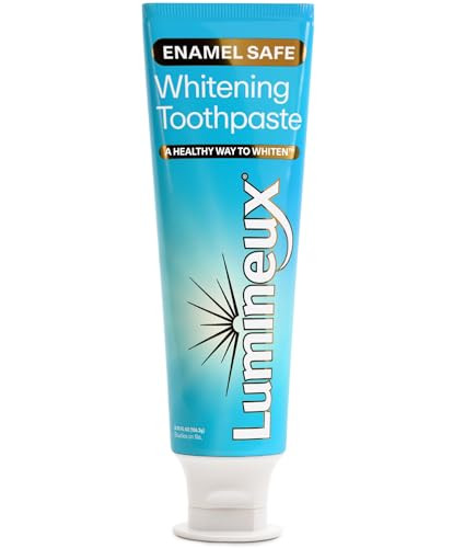 Lumineux Teeth Whitening Toothpaste - Peroxide Free, Enamel Safe for Sensitive Whiter Teeth - Fluoride Free, No Alcohol, Artificial Colors, SLS Free Dentist Formulated - 3.75 Oz | Amazon (US)