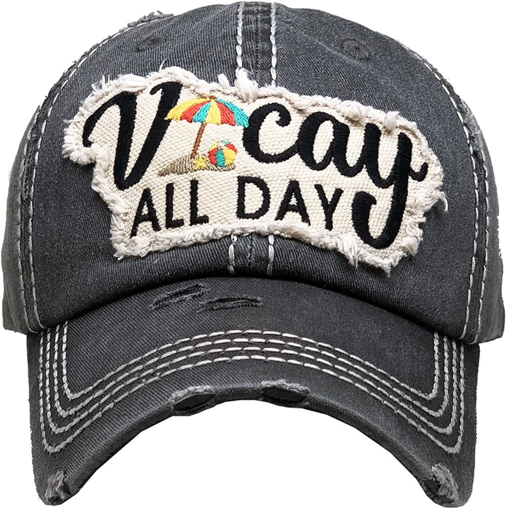 Vacay All Day Women's Vintage Baseball Hat | Amazon (US)