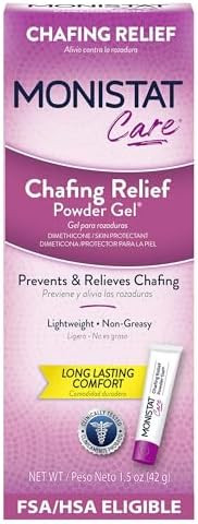 Monistat Chafing Relief Powder Gel, Anti-Chafe Protection, Fragrance Free Chafing Gel, 1.5 Oz, 1 ... | Amazon (US)