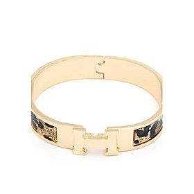 Leopard Print Alloy with H Letter Bracelet | Light in the Box