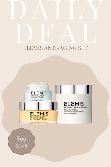Elemis bundle deal
I use these products daily 
#elemis
#skincaree

#LTKOver40 #LTKBeauty #LTKSaleAlert