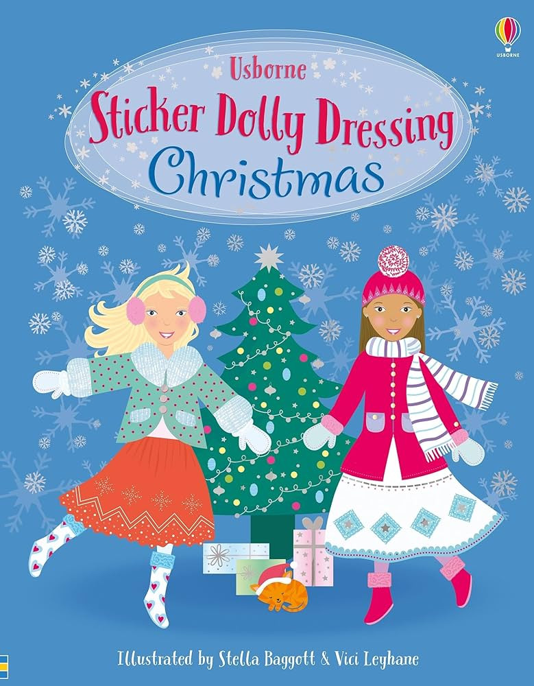 Sticker Dolly Dressing Christmas: A Festive Christmas Dress-Up Adventure with Glamorous Balls, Ic... | Amazon (US)