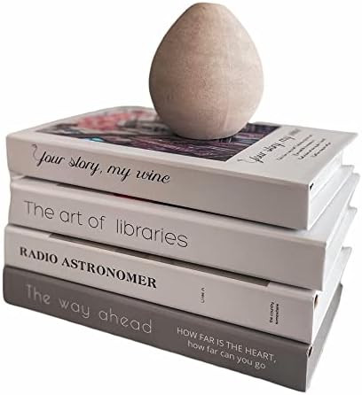 Decorative Books – 4pcs Fashion Book Décor for Elegant and Refined Homes - Premium Fake Books ... | Amazon (US)