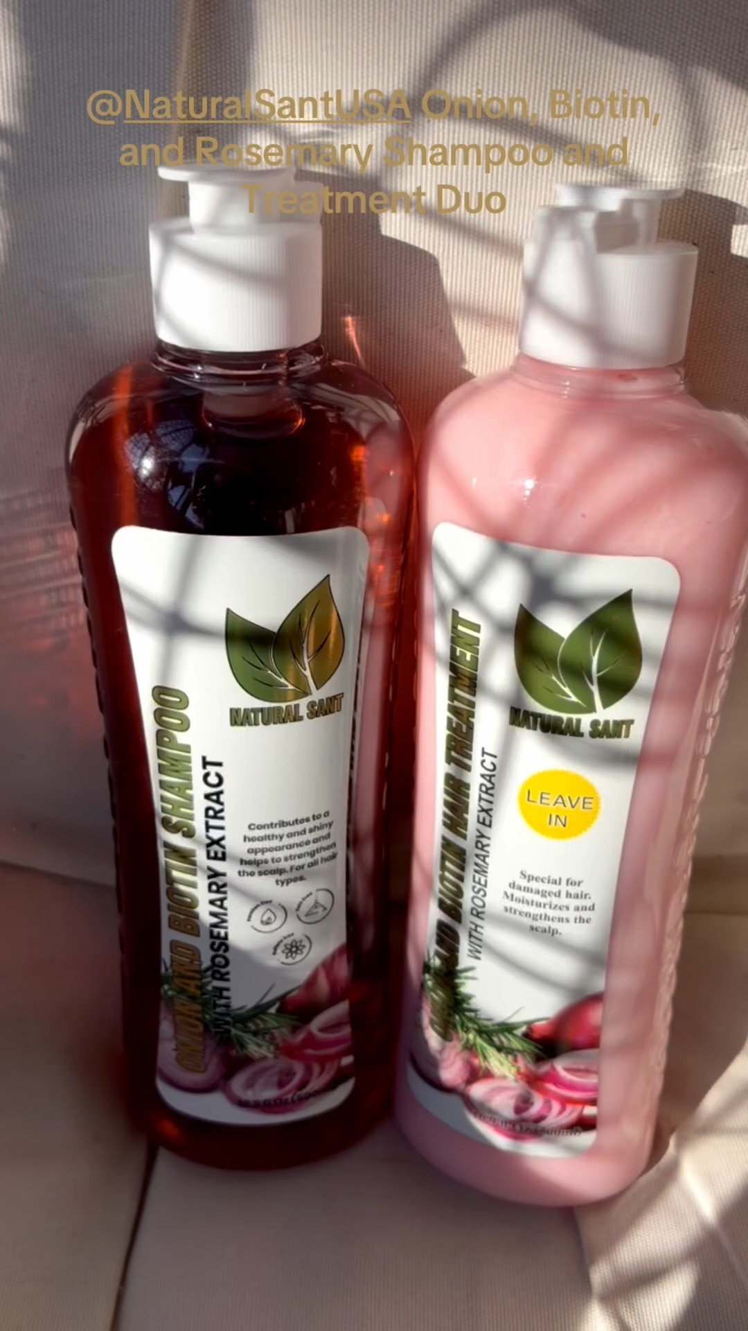 Colombia’s best-kept hair secret… and no, you won’t smell like onions 👀✨  

This Onion, Biotin & Rosemary shampoo + leave-in duo is all about stronger, healthier, shinier hair from root to tip. The shampoo gently cleanses while helping support growth, and the leave-in treatment keeps your strands soft, hydrated, and protected all day.  

And the best part? It smells NOTHING like onion — just a fresh, soft floral scent you’ll actually love 🌸  

If you’re on a healthy hair journey, this duo is a must-have 💁🏽‍♀️  

#hairgrowthjourney #naturalhaircare #hairltk #healthyhair

#LTKselfcare