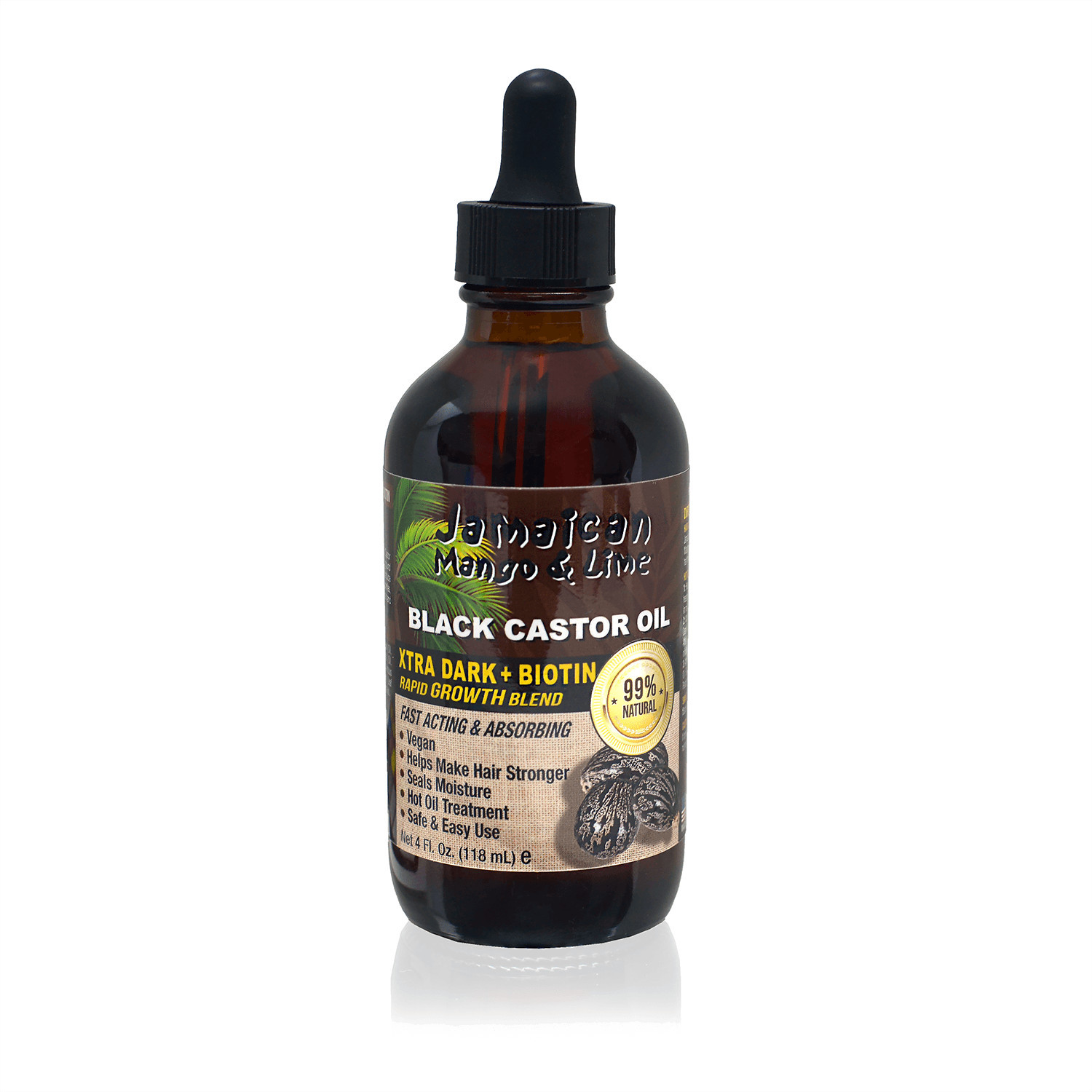 Jamaican Mango & Lime Xtra Dark Jamaican Black Castor Oil 4 oz | Sally Beauty