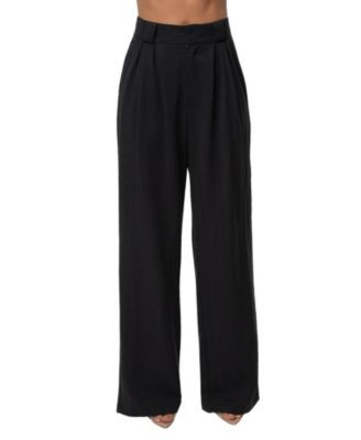 Jluxlabel Women's Stay Ready Trouser - Olive | Macy's