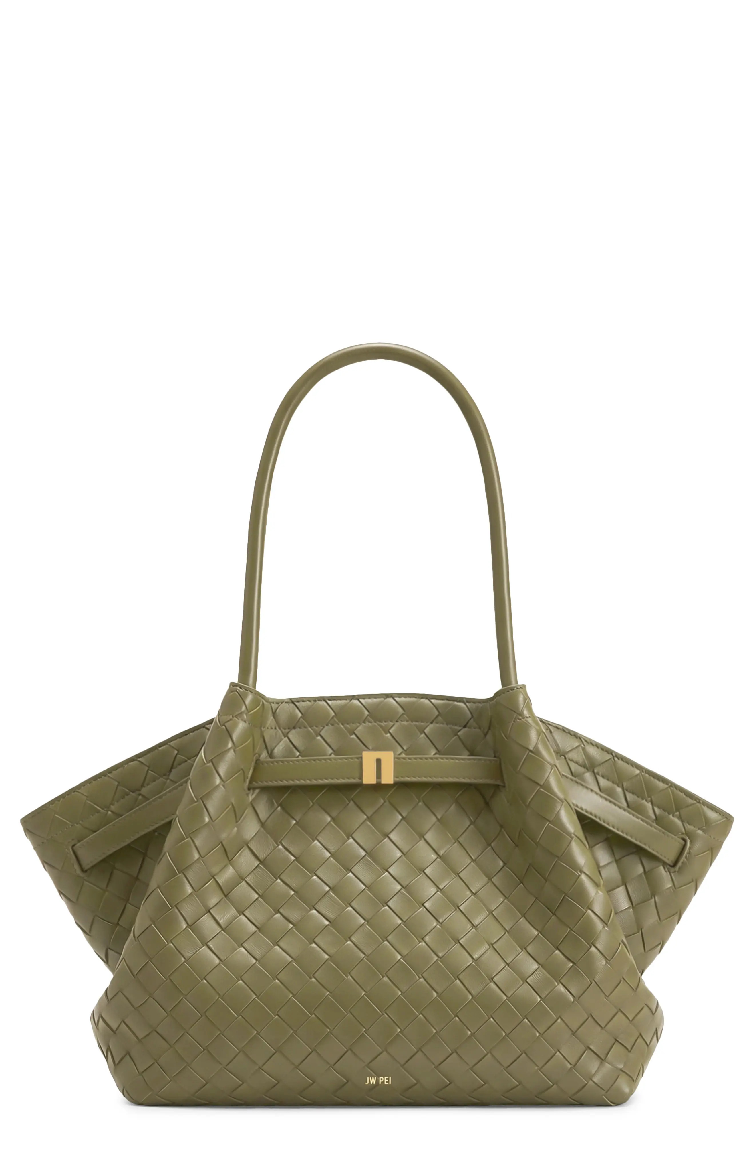 Medium Hana Woven Faux Leather Tote (Women) | Nordstrom | Nordstrom