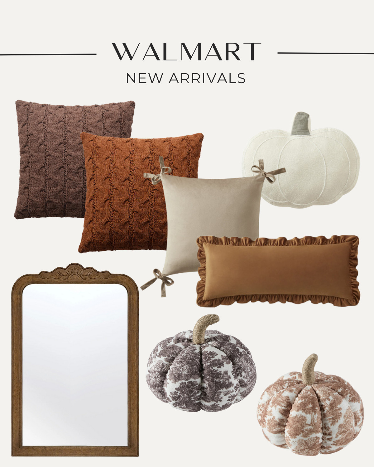 Could not be more obsessed with these Walmart new arrivals!  

 