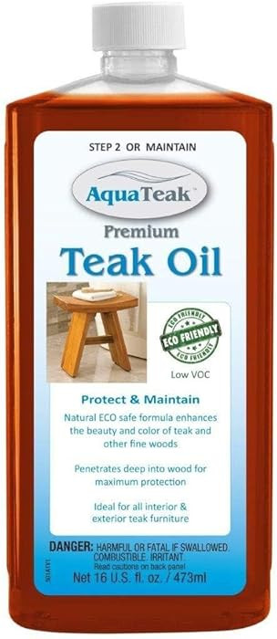 AquaTeak Premium Teak Oil | Amazon (US)