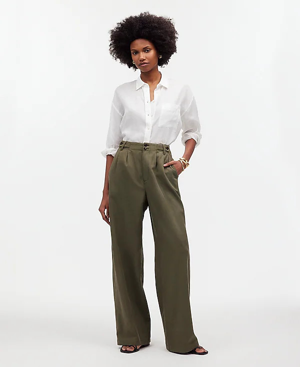 The Harlow Wide-Leg Pant | Madewell | Madewell