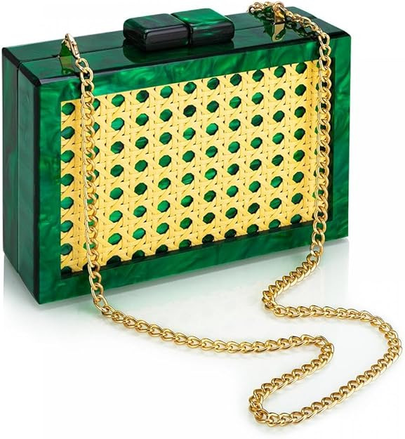 Gets Acrylic Clutch Purses for Women with Marbling Purses and Handbags Elegant Banquet Evening Cr... | Amazon (US)