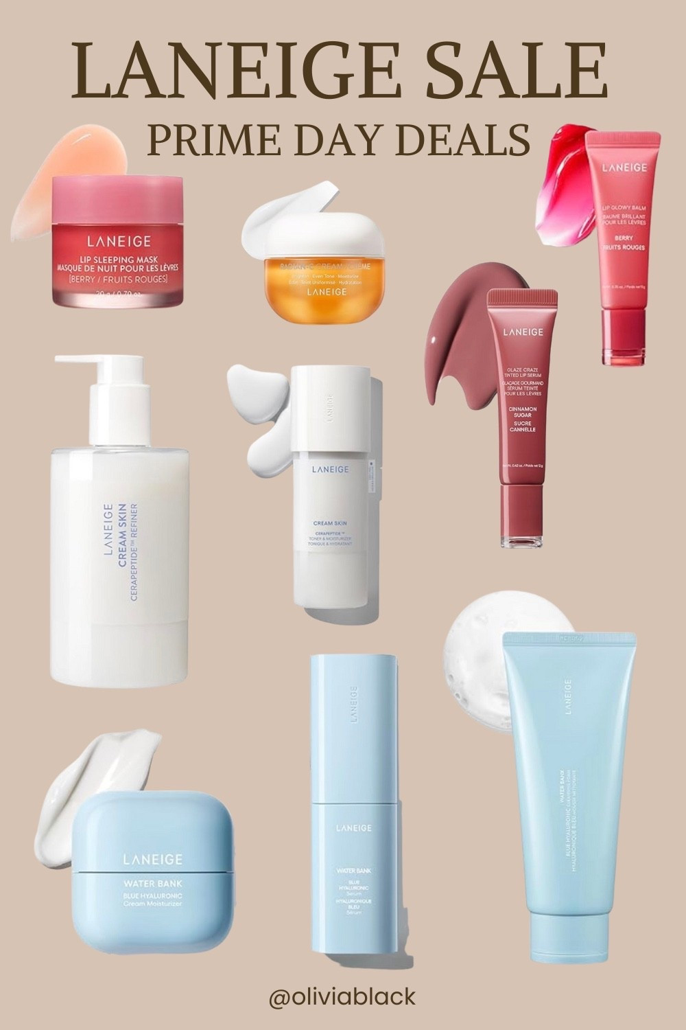 PRIME DAY DEALS! 
LANEIGE! 

beauty | skincare | LANEIGE | Amazon | cleanser | toner | moisturizer | easy skincare | lip balm | lip mask | brightening | radiance | Korean skincare 

#LTKSaleAlert #LTKFindsUnder50 #LTKBeauty