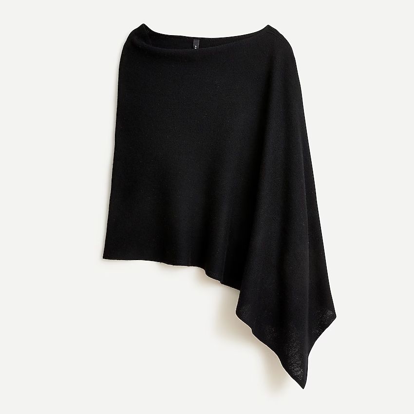 Wool-cashmere poncho | J.Crew US