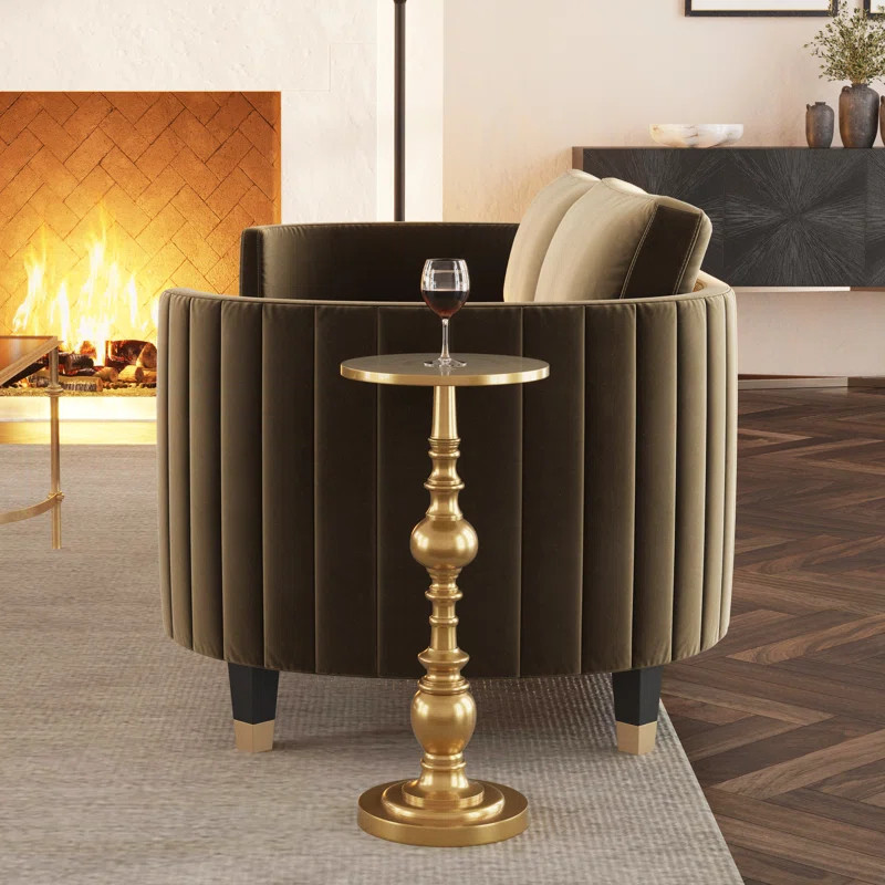 Millender Pedestal End Table | Wayfair North America