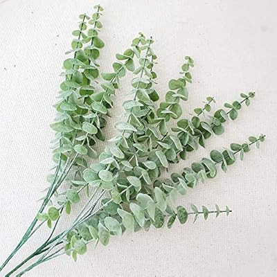 Faux Eucalyptus Branches 3Pcs,Artificial Eucalyptus Stems Tall Plants 60cm Greenery for Flower Ar... | Amazon (CA)