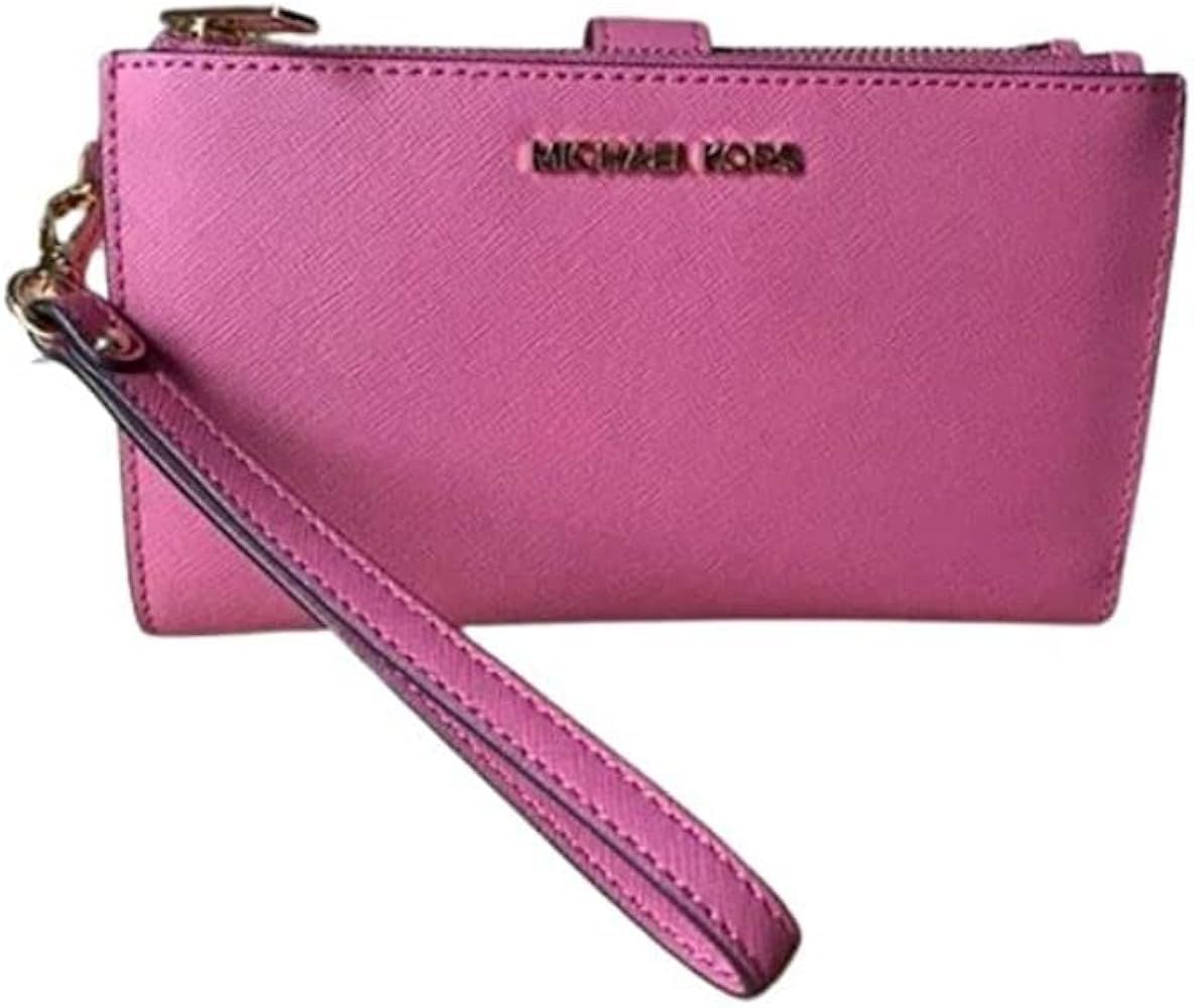 Michael Kors Women's Jet Set Travel Double Zip Wristlet | Amazon (US)