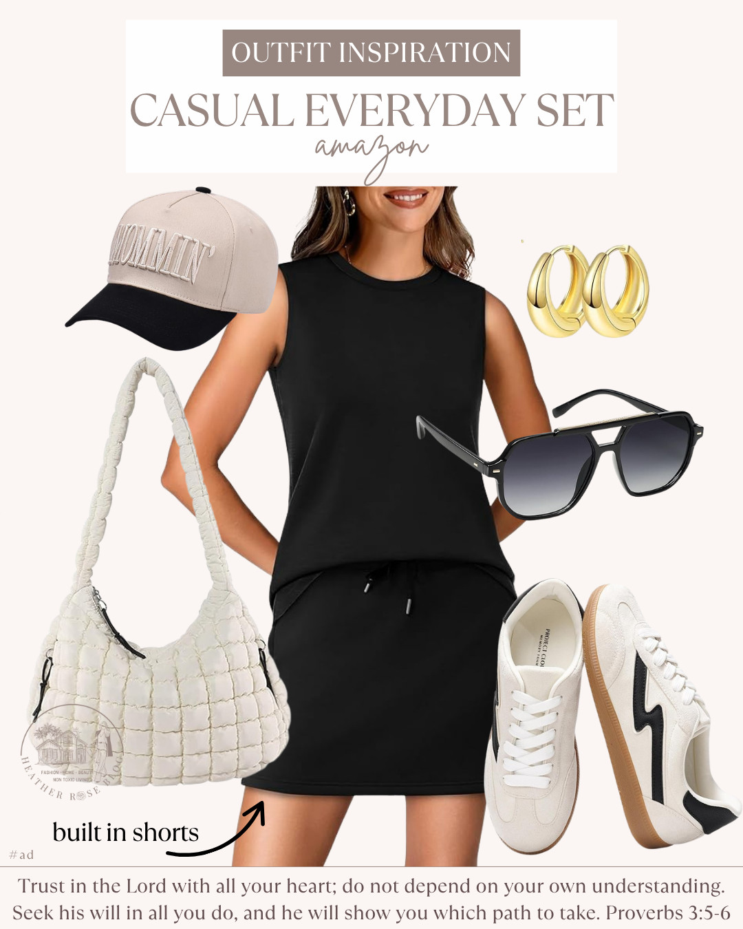 casual & comfy everyday outfit, shorts built in! #founditonamazon #amazonfashion #over40fashion #set 

 

#LTKOver40 #LTKPetite #LTKFindsUnder50