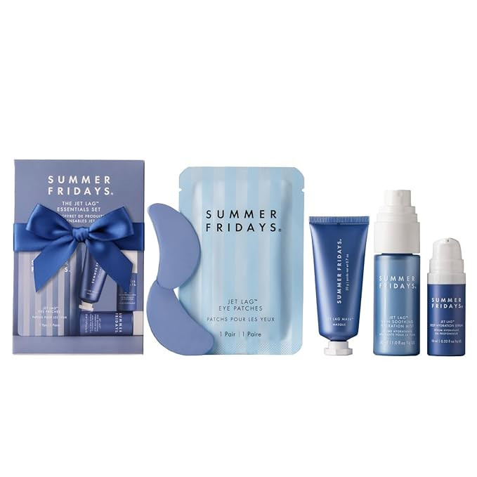 Summer Fridays Jet Lag™ Essentials - Mini Hydrating Skin Care Set With Jet Lag™ Mask, Eye Pat... | Amazon (US)