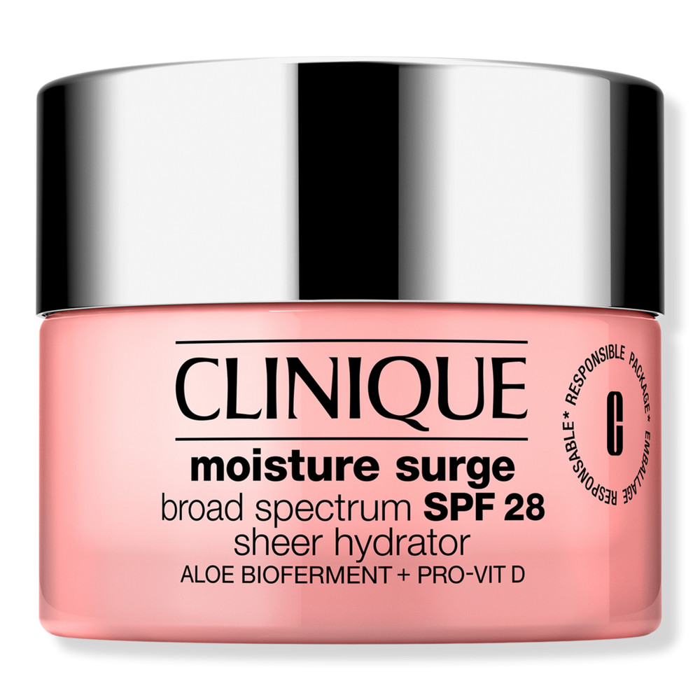Clinique Moisture Surge Broad Spectrum SPF 28 Sheer Hydrator Moisturizer - 1.7 oz | Ulta