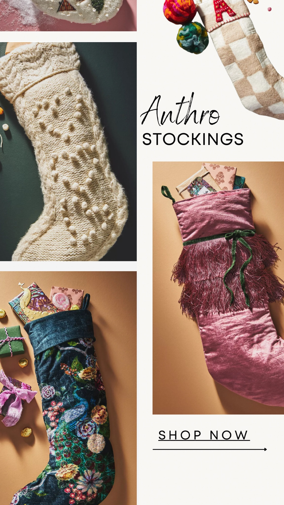 OKAY…I believe Anthro stockings have hit the site and are mostly on backorder. Dates keep jumping between September and November on them, what do you think?!?! 😍

#LTKSeasonal #LTKhome