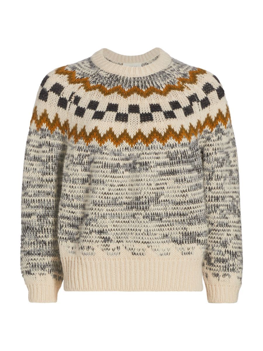 The Great The Geo Pullover Sweater | Saks Fifth Avenue